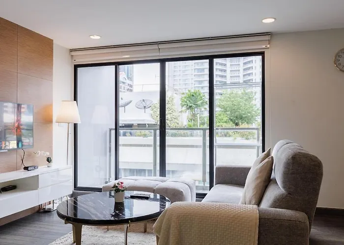 Apartment Huge Luxury Center Of Bkk! 5 Mins Bts Asok!
